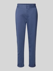 Slim fit stoffen broek met vaste boorden, model 'Nanni' van FREE/QUENT - 24