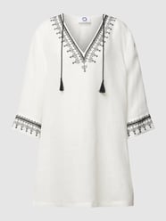 Bluse mit Stitching Modell 'FLAMINIA' von Marina Rinaldi Beige - 8