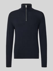 Regular Fit Troyer Baumwoll-Schurwoll-Mix von Marc O'Polo - 27