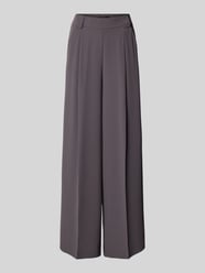Wide Leg Stoffhose mit Bundfalten von windsor. - 37