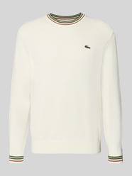 Regular fit pullover van pure wol van Lacoste - 23