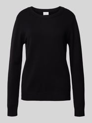 Gebreide pullover met ronde hals, model 'Viril' van Vila - 24