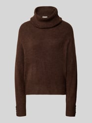 Relaxed Fit Strickpullover mit Rollkragen Modell 'IHKAMARA' von ICHI - 3