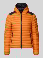 Steppjacke mit Zweiwege-Reißverschluss Modell 'JELEP' von SAVE THE DUCK Orange - 23