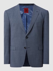 Slim Fit 2-Knopf-Sakko mit Stretch-Anteil Modell 'Asten' von Strellson Blau - 34