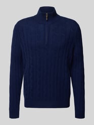 Sweter z dzianiny z kaszmiru ze stójką i zamkiem błyskawicznym od Polo Ralph Lauren - 11