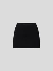 Minirock mit Brand-Detail von Heron Preston for CK Schwarz - 41
