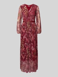 Maxi-jurk met ceintuur, model ''La44uriaa' van ZABAIONE Fuchsia - 42