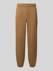 Regular fit sweatbroek van katoenmix van Lacoste Beige - 2