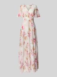 Abendkleid mit V-Ausschnitt von Christian Berg Cocktail - 11
