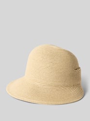 Baseballcap in vlechtlook van Loevenich Beige - 15