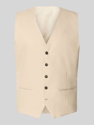 Kamizelka garniturowa o kroju slim fit z dodatkiem wełny Model 'NEIL' od Selected Homme - 20