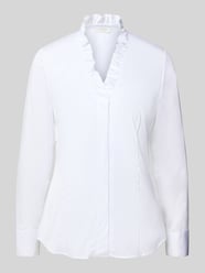 Hemdbluse mit V-Ausschnitt von ETERNA - 48