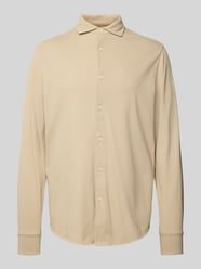 Vrijetijdsoverhemd met knoopsluiting, model 'AMALFI' van MC2 Saint Barth Beige - 18