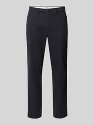 Chinosy o kroju straight fit z kieszeniami z tyłu Model 'Stollie' od JACK & JONES - 37