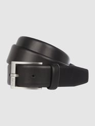 Riem met label in reliëf van BOSS Zwart - 36