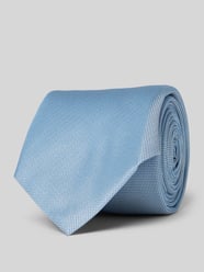 Krawatte mit Allover-Muster von BOSS Weiß - 18