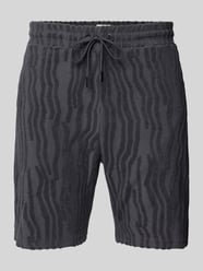 Regular Fit Sweatshorts mit Strukturmuster von Scotch & Soda - 1