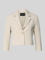 Krój regular fit krótki żakiet z kołnierzem z klapami od s.Oliver BLACK LABEL - 41