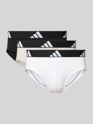 Slip mit elastischem Logo-Bund Modell 'Active Flex' im 3er-Pack von ADIDAS SPORTSWEAR - 32
