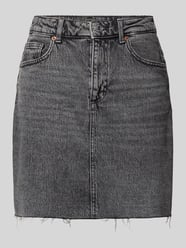 regular fit jeansrok van katoenmix model 'TESSA' van VERO MODA - 5