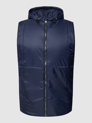 Steppweste mit Reißverschlusstaschen von AlphaTauri Blau - 46