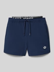 Krój regular fit kąpielówki z detalem z logo model 'Maui' od JACK & JONES - 1