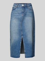 Jeansrock mit Gehschlitz Modell 'Rinso' von OPUS Blau - 9