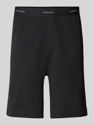 Regular Fit Shorts mit elastischem Label-Bund von Calvin Klein Underwear Schwarz - 5