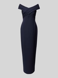 Abendkleid mit Gehschlitz Modell 'IRENE' von Lauren Ralph Lauren Blau - 10