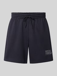 Sweatshorts aus Baumwoll-Mix von New Balance - 9