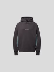 Hoodie mit Label-Stitching von Preach Grau / Schwarz - 20