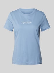 Regular Fit T-Shirt aus reiner Bio-Baumwolle von Tom Tailor Blau - 33