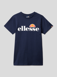 T-Shirt mit Label-Print von Ellesse Blau - 22