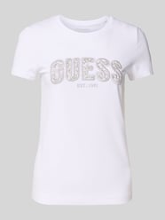 T-shirt met labelstitching van GUESS - 29