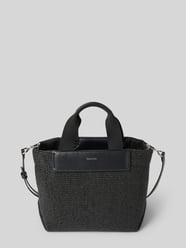 Torebka z fakturowanym wzorem model ‘RAFFIA’ od CK Calvin Klein - 32