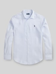 Bluzka koszulowa z czystego lnu od Polo Ralph Lauren - 7