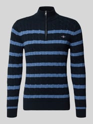 Slim Fit Troyer in Strick-Optik von GANT - 44