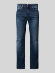 Jeansy o kroju slim fit z mieszanki bawełny od Tommy Jeans - 3