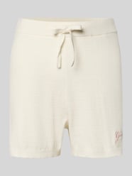 Pyjama-Shorts mit Label-Stitching Modell 'ARIA' von GUESS - 16