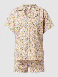 Pyjama mit floralem Muster von Becksöndergaard Gelb - 28