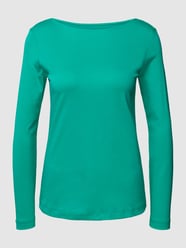 Longsleeve mit U-Boot-Ausschnitt von Christian Berg Woman Grün - 44