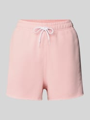 Korte broek met elastische band en tunnelkoord van Polo Ralph Lauren Fuchsia - 3