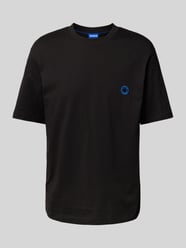 T-Shirt mit Logo-Badge Modell 'Niley' von Hugo Blue - 18