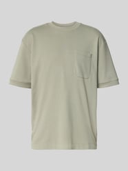Bluza o kroju oversized z kieszenią na piersi od Lindbergh - 46