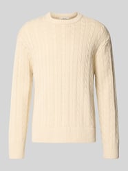 Relaxed Fit Pullover aus reiner Baumwolle Modell 'BRAUN' von Selected - 22