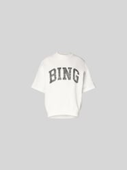 Oversized T-Shirt mit Label-Print von Anine Bing - 28
