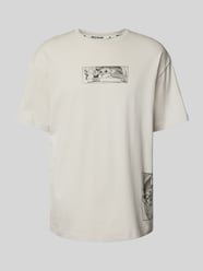 T-Shirt mit Motiv-Print von ADIDAS SPORTSWEAR Beige - 38