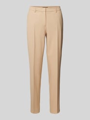 Regular Fit Stoffhose mit Bügelfalten von More & More Beige - 30