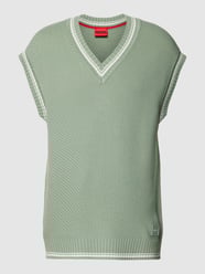 Pullunder mit Label-Detail Modell 'Spencon' von HUGO Mint - 30